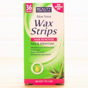 Aloe Vera Wax Strips