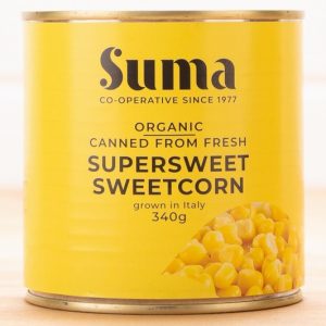 Supersweet Organic Sweetcorn