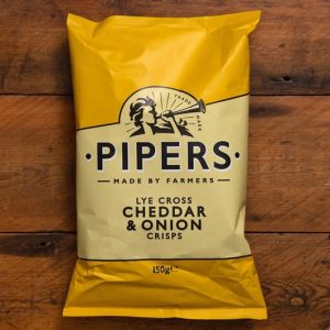 Cheddar & Onion Crisps
