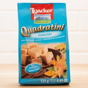 Vanilla Quadratini Wafer Biscuits