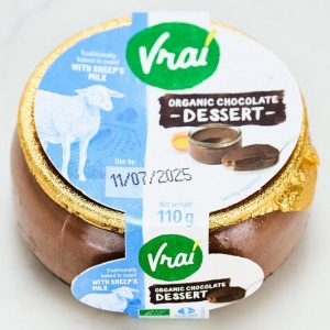 Organic Cream Chocolate Dessert 
Organic Sheep'S Milk