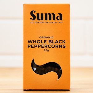 Organic & Fairtrade Black Peppercorns