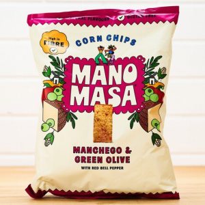 Manchego & Green Olive Tortilla Chips