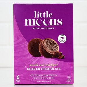 Vegan Belgian Chocolate Mochi Ice Cream