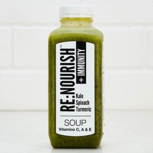 Immunity Kale Spinach Turmeric Soup