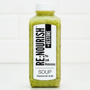 Restore Pea Leek Watercress Soup