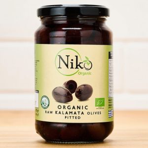 Raw Kalamon Pitted Olives