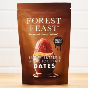 Peanut Butter + Milk Chocolate Dates