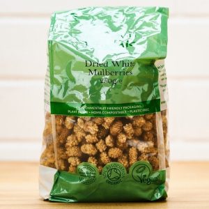 Organic Dried White Mulberries