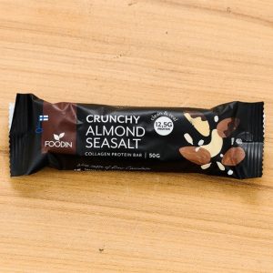 Organic Crunchy Collagen Protein Bar Almond Seasalt