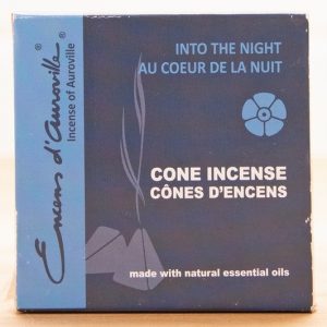 Incense of Auroville Into the Night Cone Incense