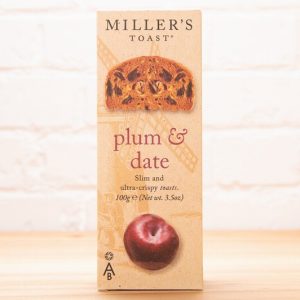 Plum & Date Toast Slices