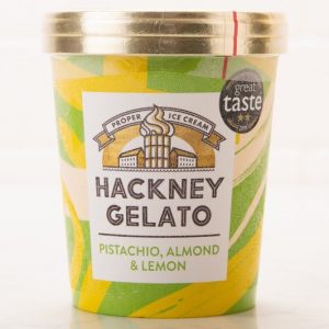 Pistachio, Almond & Lemon Gelato