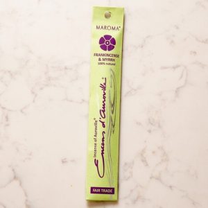 Incense of Auroville Frankincense & Myrrh