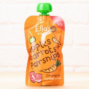Organic Carrots Apples and Parsnips Puree Pouch