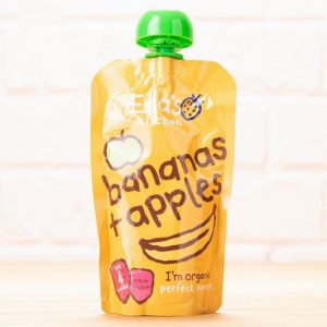 Organic Bananas and Apples Puree Pouch
