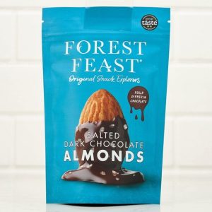 Salted Dark Chocolate Almonds