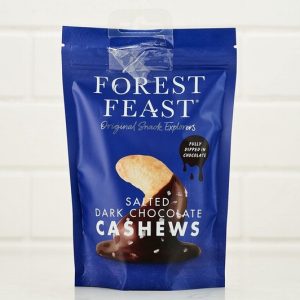Salted Dark Chocolate Cashews