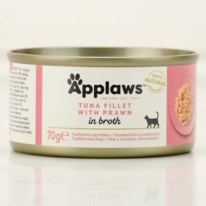Wet Cat Food Tuna Fillet with Prawn