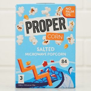 Salted Microwave Popcorn
