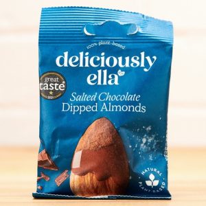 Salted Chocolate Dipped Almonds