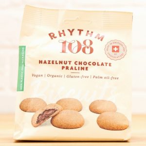 Organic Hazelnut Chocolate Praline Biscuits
