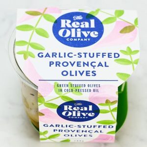 Garlic Stuffed Provencal Olives