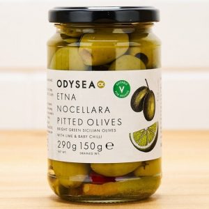 Etna Nocellara Pitted Olives