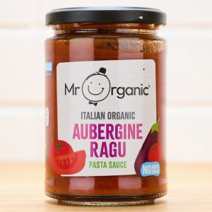 Organic Authentic Italian Aubergine Ragu Pasta Sauce