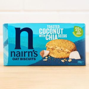 Coconut & Chia Oat Biscuit