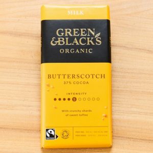 Organic Butterscotch Milk Chocolate 37%
