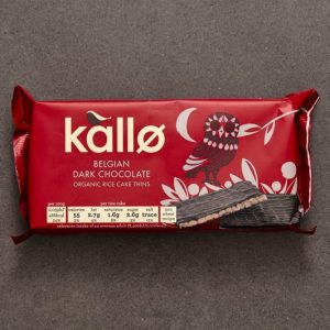 Dark Chocolate Org Rice Cake Thins