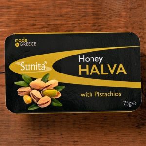 Halva with Honey and Pistachio