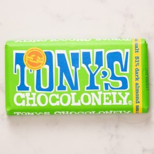 Almond Sea Salt 51% Dark Chocolate