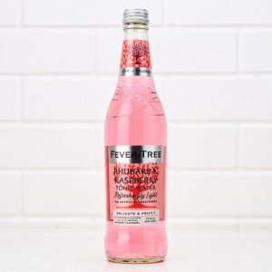 Light Rhubarb Raspberry Tonic Water
