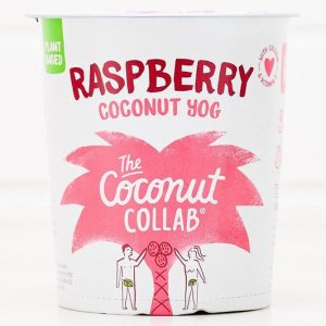 Raspberry Coconut Yogurt