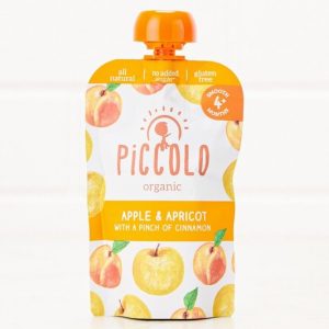 Organic Apple Apricot & Cinnamon Puree