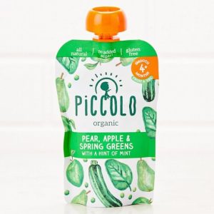 Organic Pear Apple Spring Greens