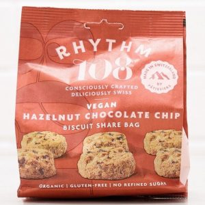 Organic Hazelnut Chocolate Chip Biscuits (GF)