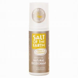 Amber & Sandalwood Natural Deodorant Spray