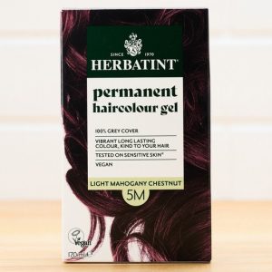 Permanent Hair Colour Gel 5M Light Mahogany Chestnut
