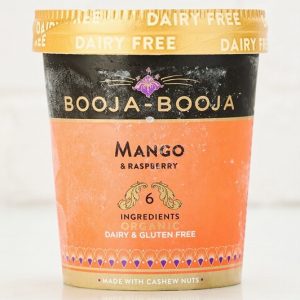 Organic Mango & Raspberry Ice Cream