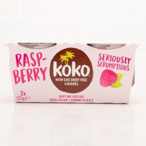 Raspberry Coconut Yoghurt