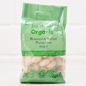 Organic Roasted & Salted Pistachios