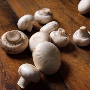 Organic White Mushrooms Prepacked
